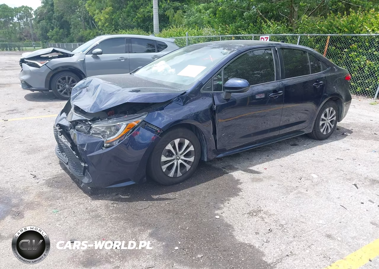 2022 Toyota Corolla Hybrid Le VIN:JTDEAMDE4NJ047128 - 2