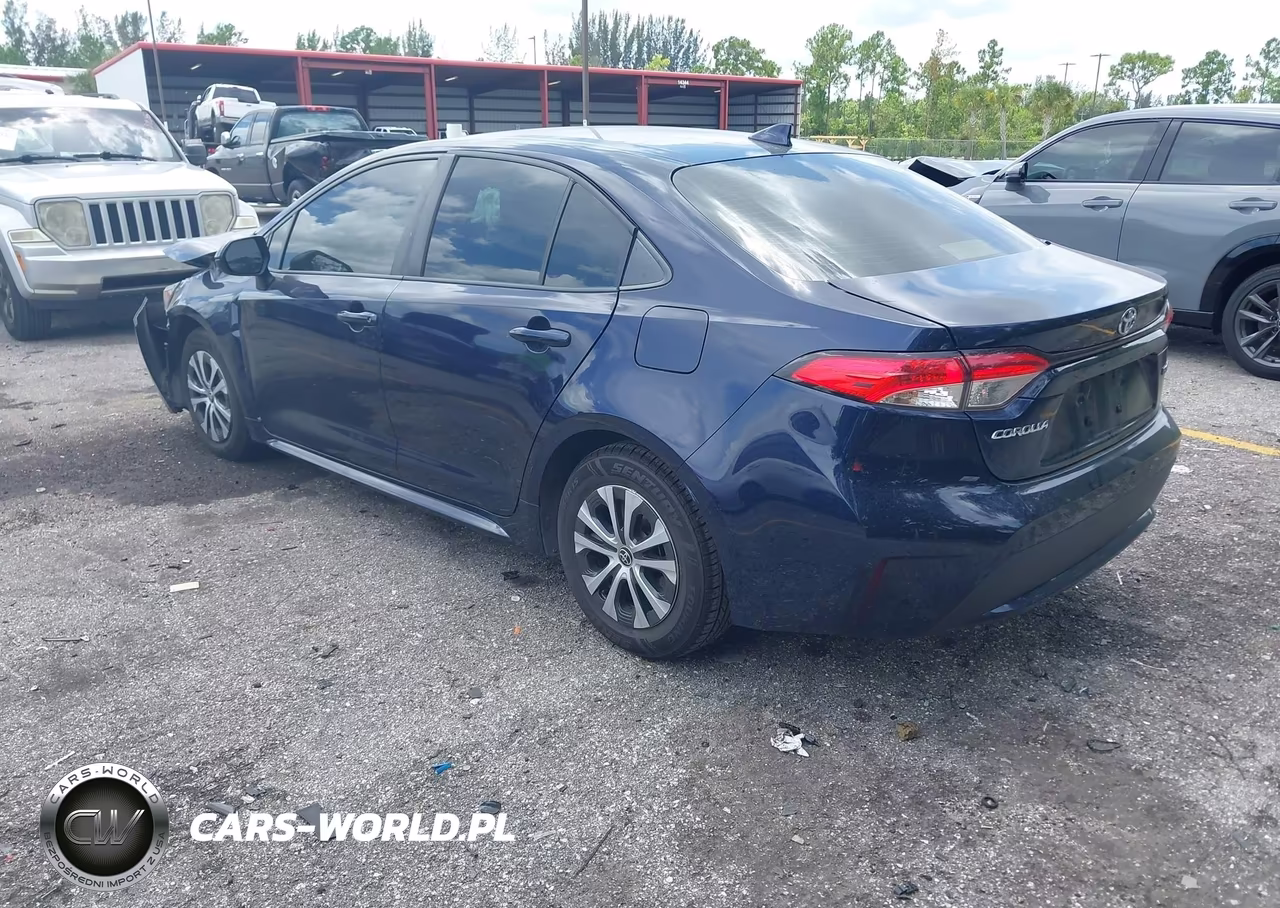 2022 Toyota Corolla Hybrid Le VIN:JTDEAMDE4NJ047128 - 3