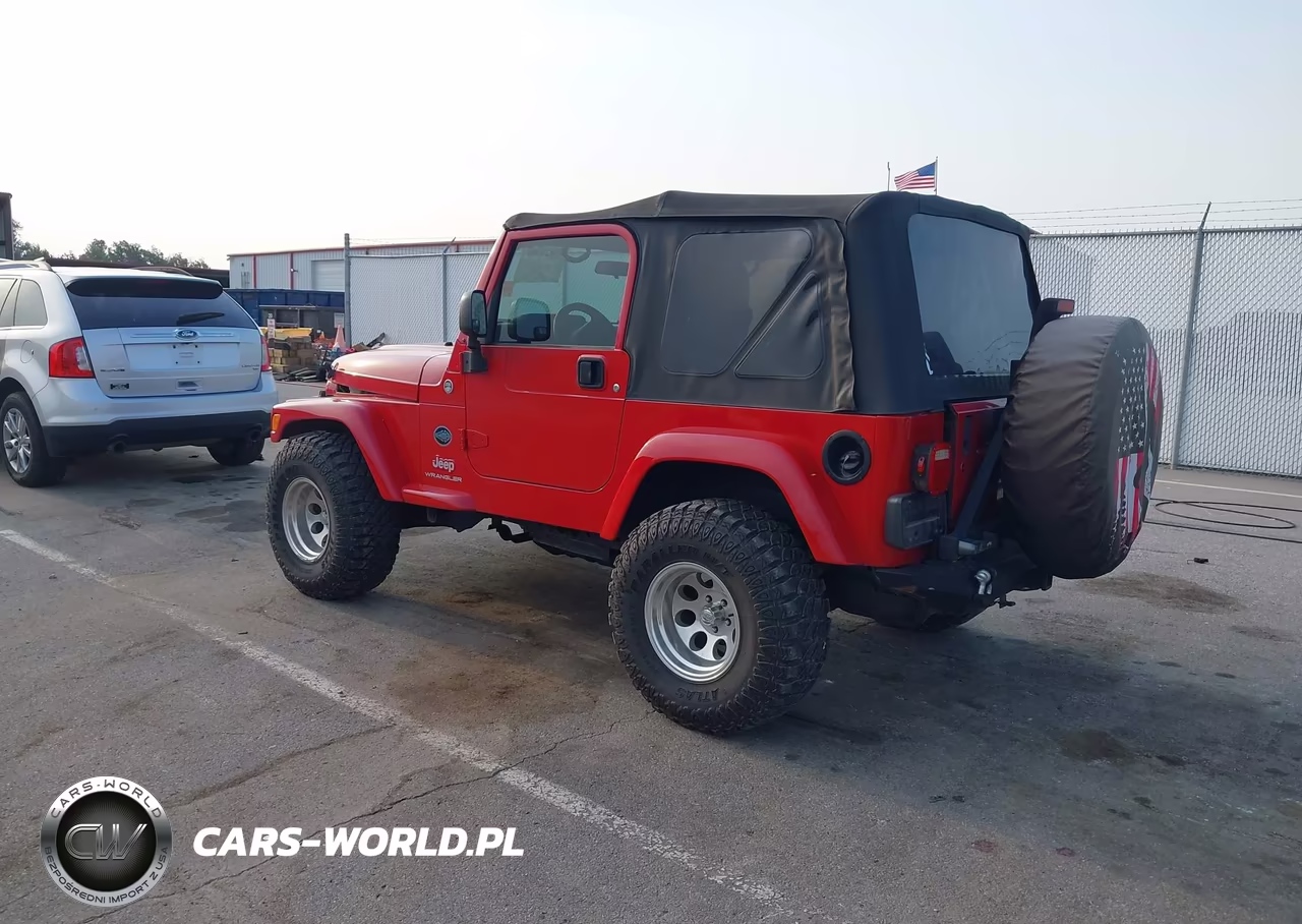 2005 Jeep Wrangler X VIN:1J4FA39S55P352755 - 3