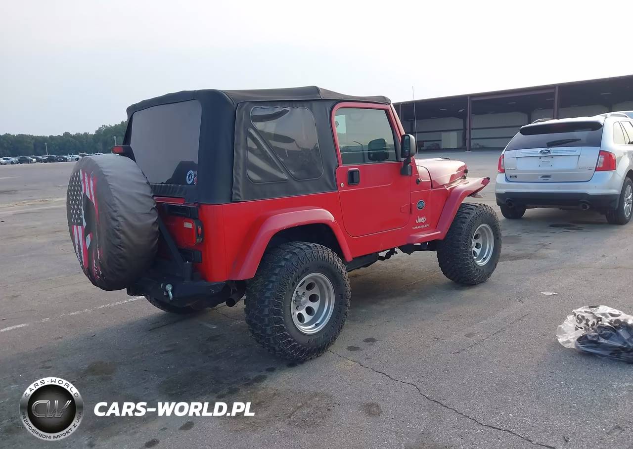 2005 Jeep Wrangler X VIN:1J4FA39S55P352755 - 4