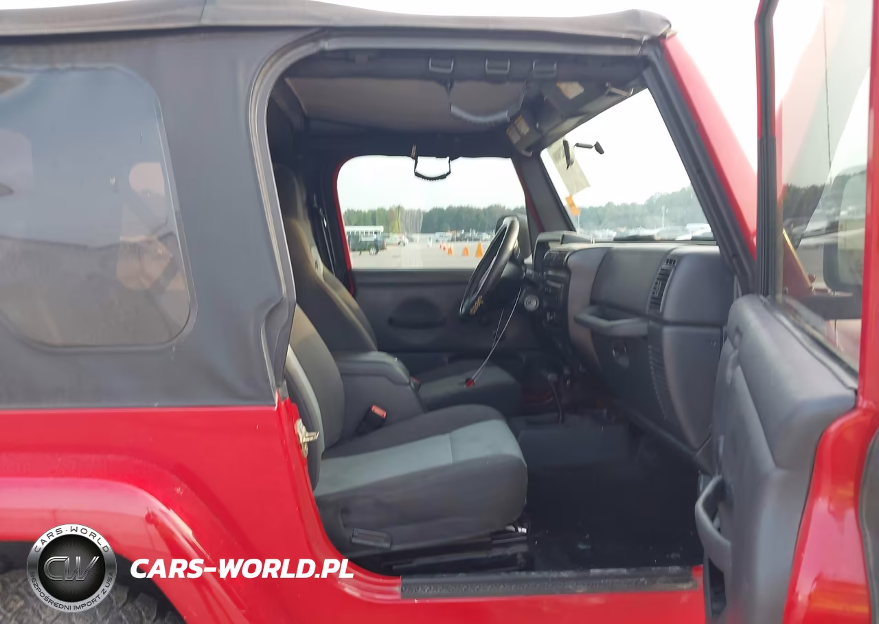 2005 Jeep Wrangler X VIN:1J4FA39S55P352755 - 5