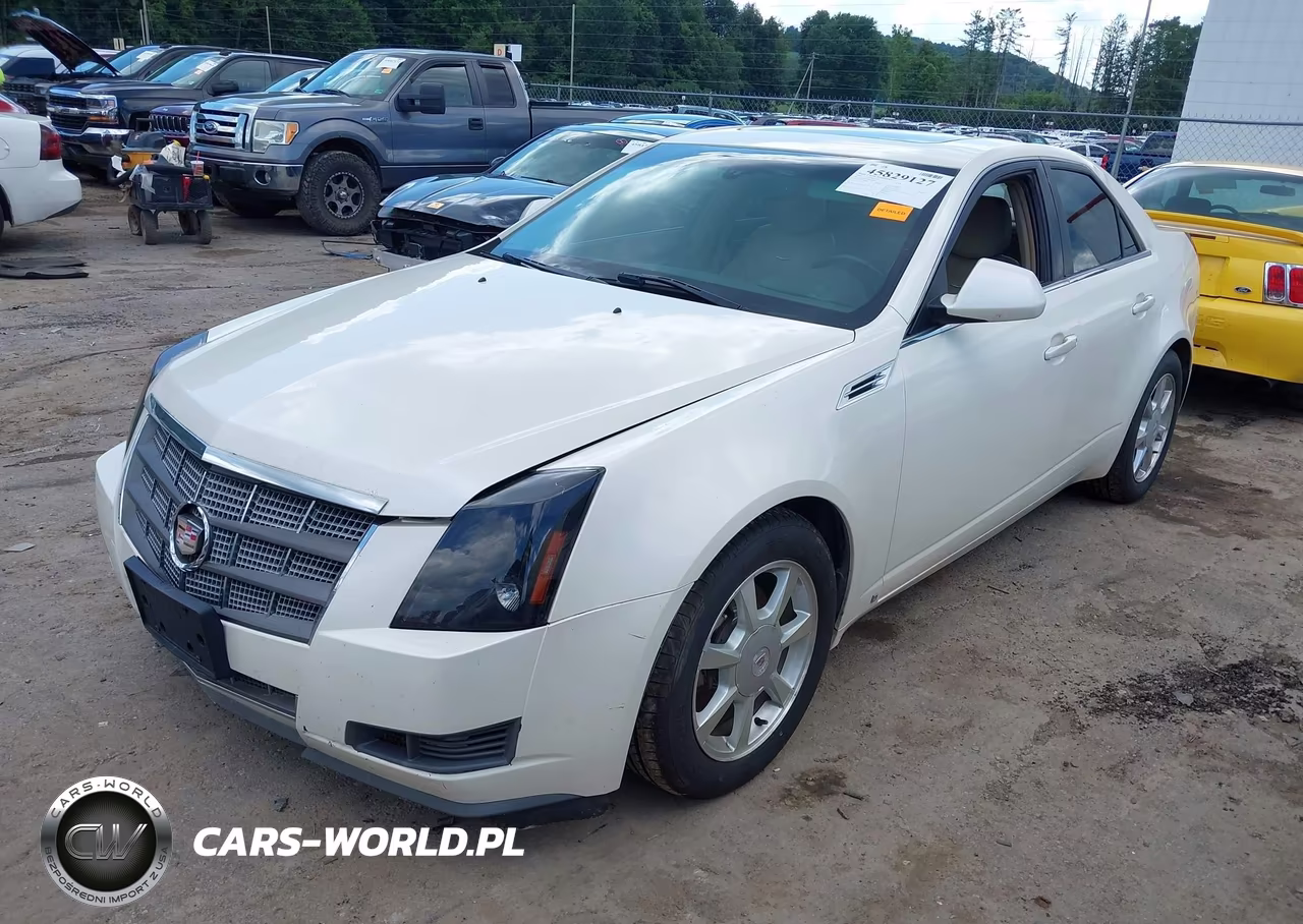 2008 Cadillac Cts Awd W-1Sb VIN:1G6DT57V180128110 - 2