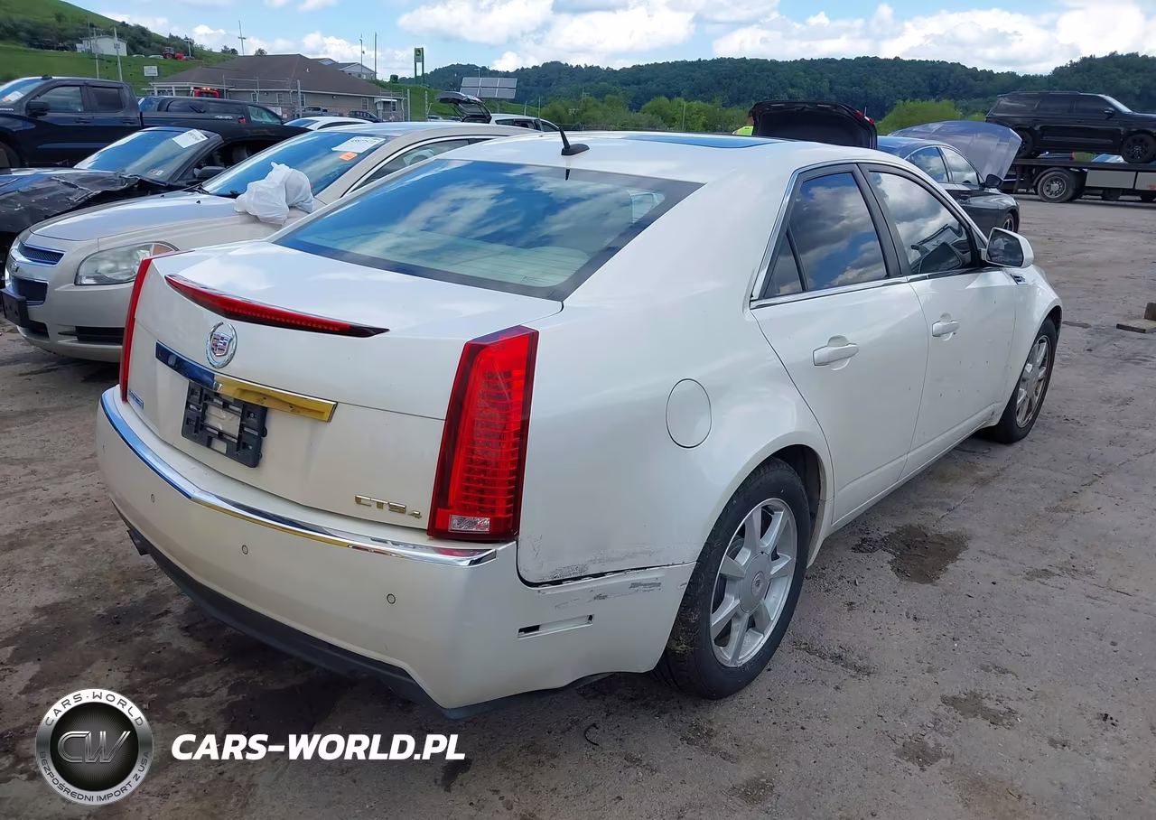 2008 Cadillac Cts Awd W-1Sb VIN:1G6DT57V180128110 - 4