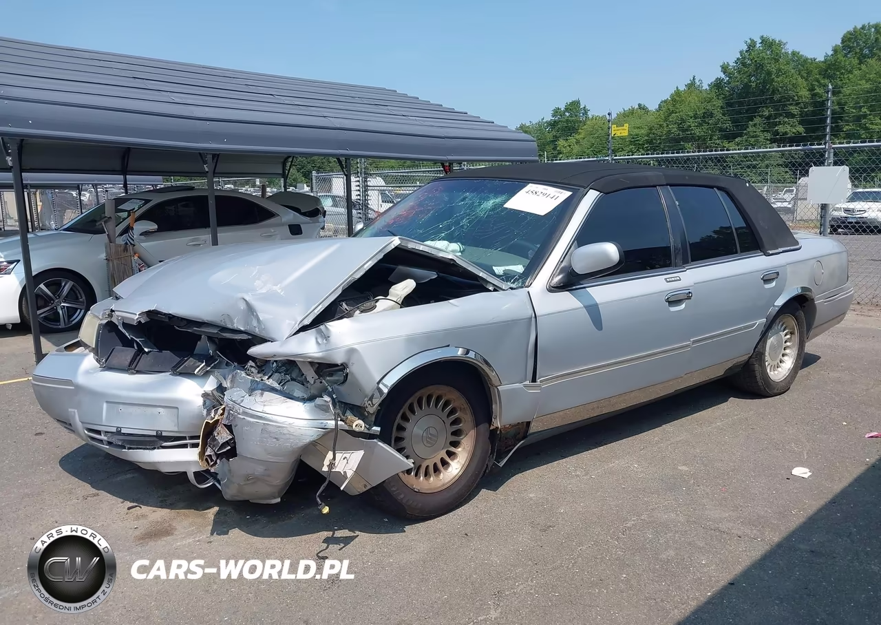 1999 Mercury Grand Marquis Ls VIN:2MEFM75WXXX617971 - 2