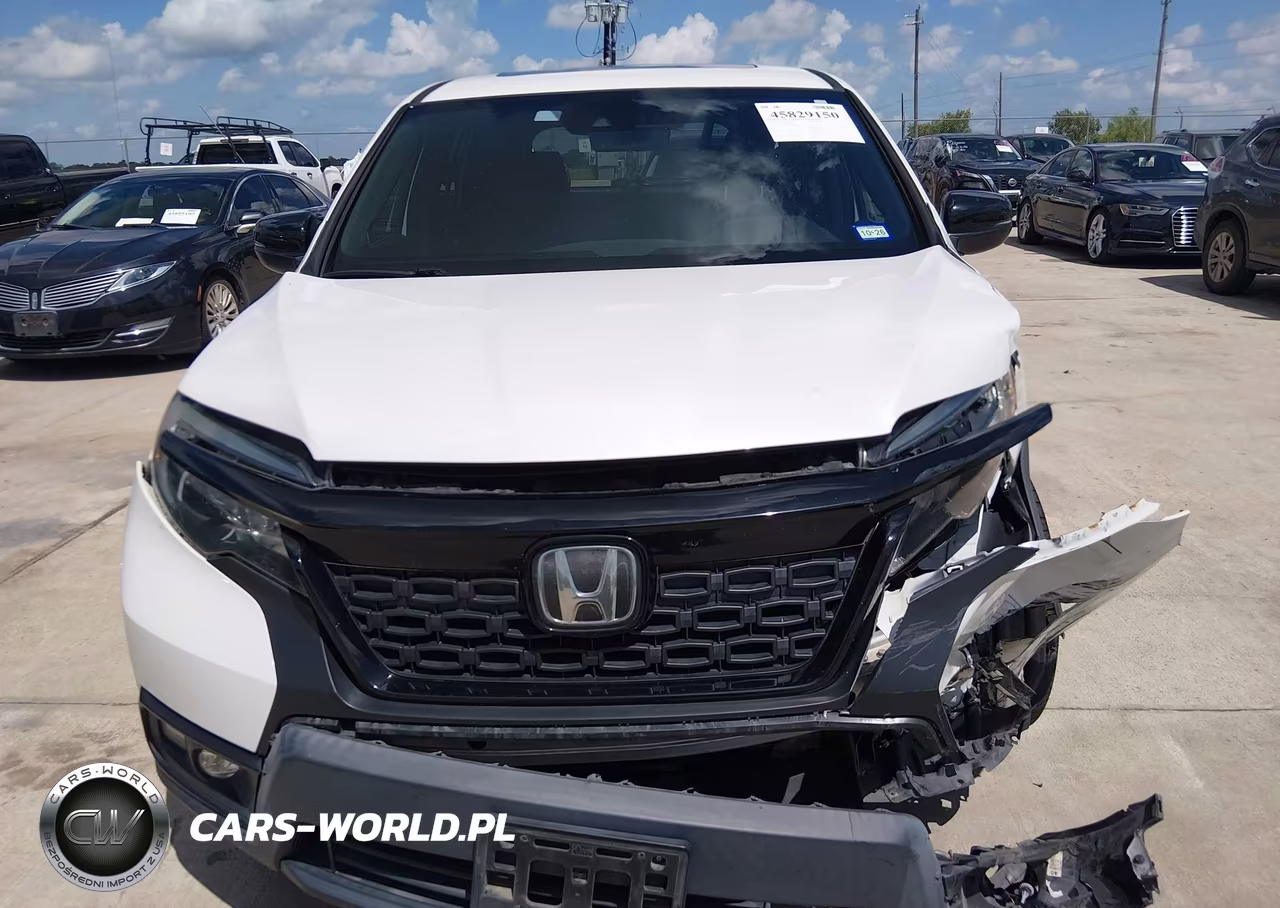 2021 Honda Passport 2Wd Ex-L VIN:5FNYF7H57MB002927 - 12