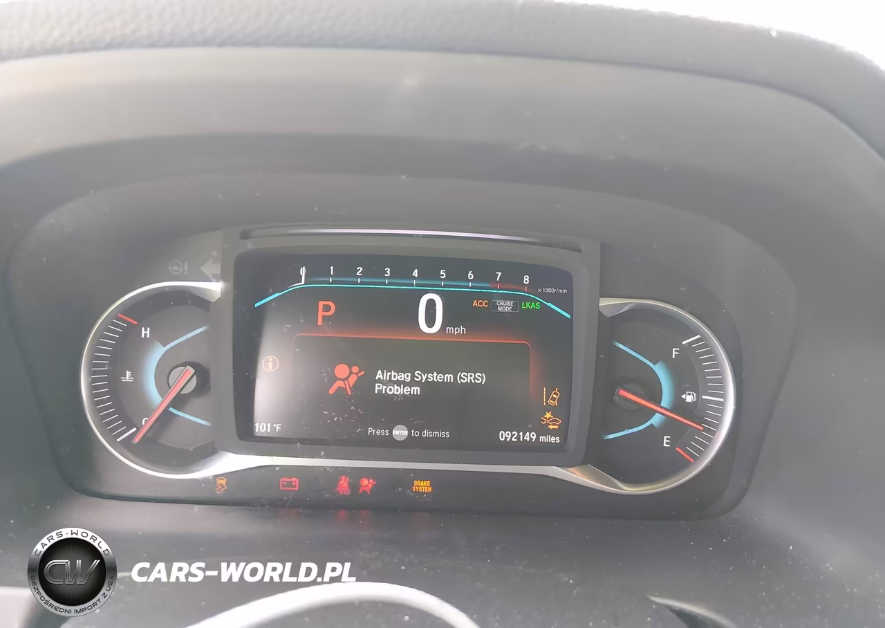 2021 Honda Passport 2Wd Ex-L VIN:5FNYF7H57MB002927 - 15