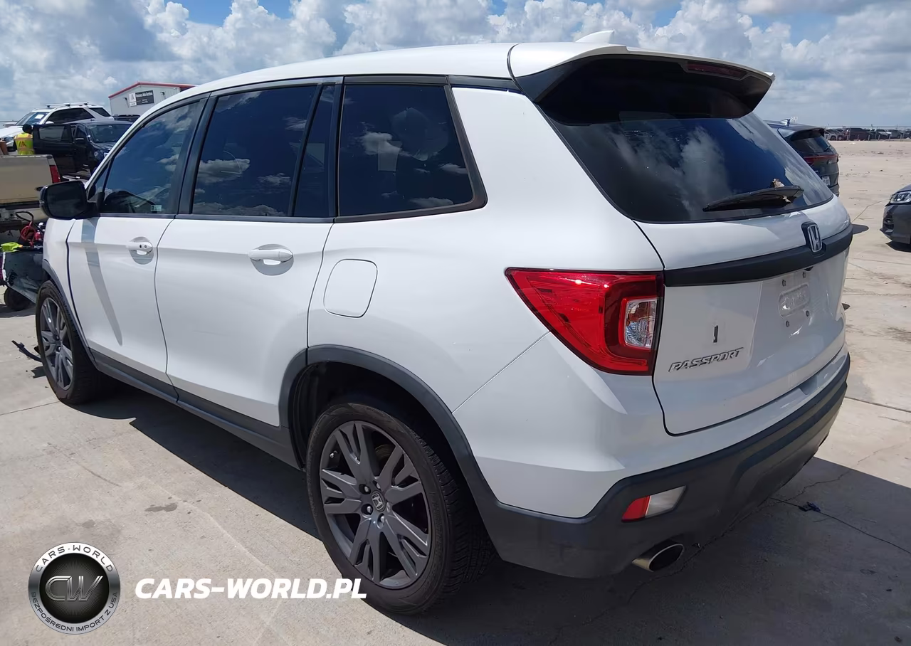 2021 Honda Passport 2Wd Ex-L VIN:5FNYF7H57MB002927 - 3