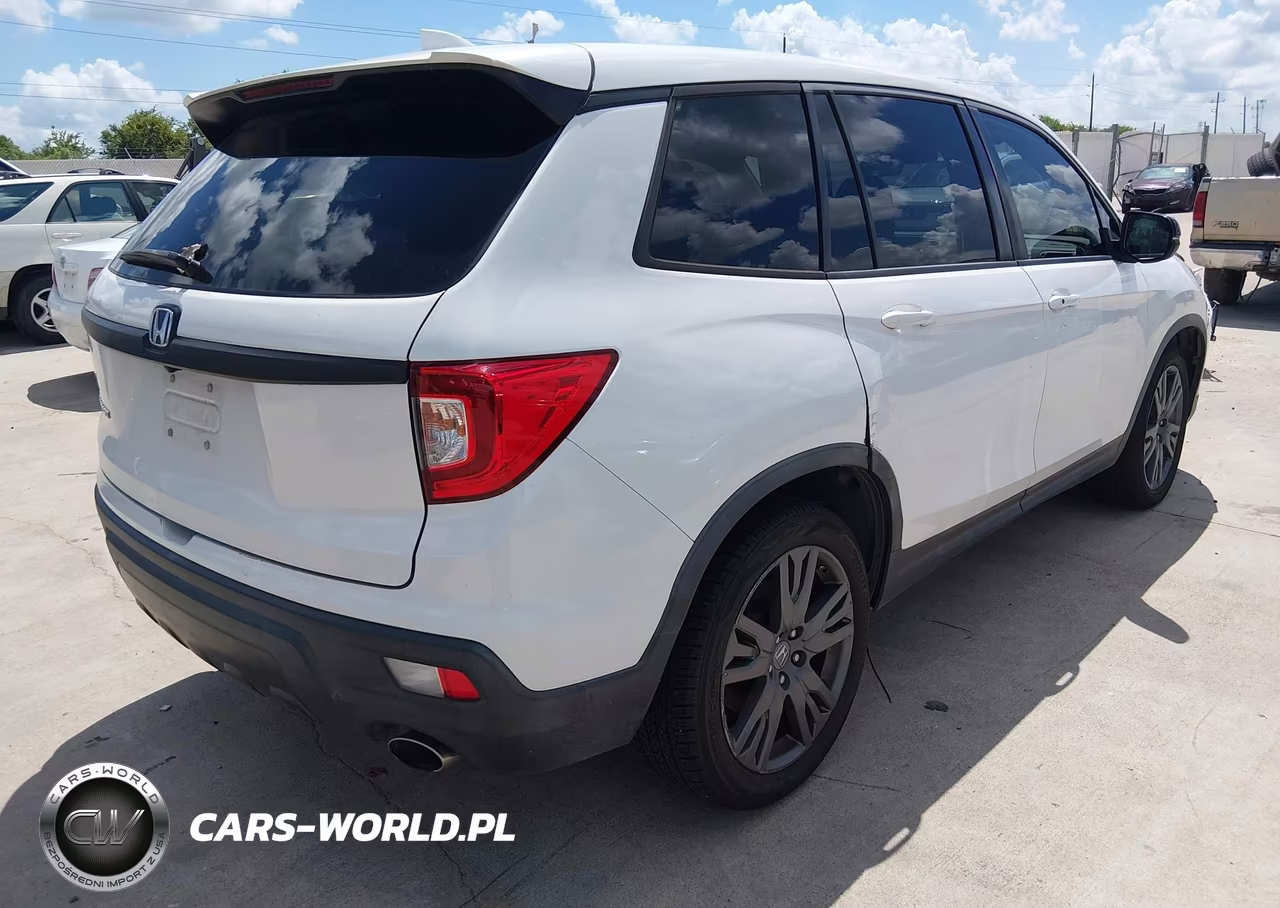 2021 Honda Passport 2Wd Ex-L VIN:5FNYF7H57MB002927 - 4