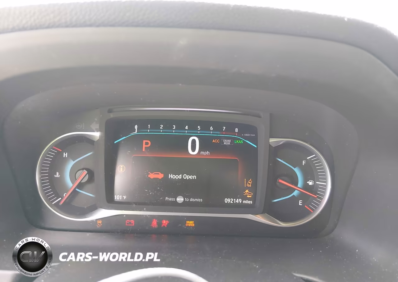 2021 Honda Passport 2Wd Ex-L VIN:5FNYF7H57MB002927 - 7