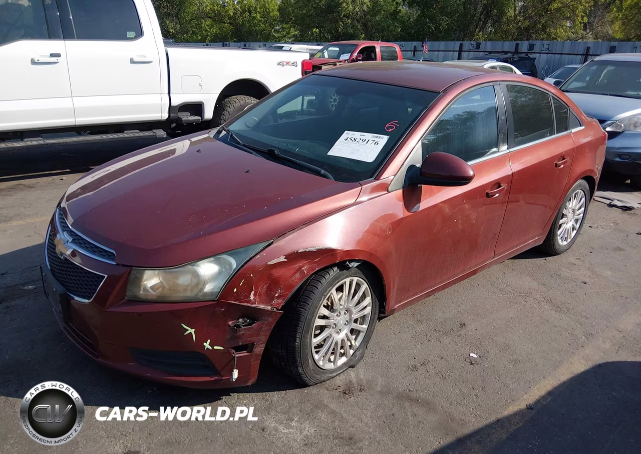 2012 Chevrolet Cruze Eco VIN:1G1PK5SC6C7181929 - 2