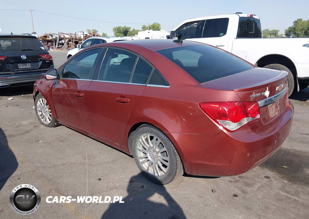 2012 Chevrolet Cruze Eco VIN:1G1PK5SC6C7181929 - 3