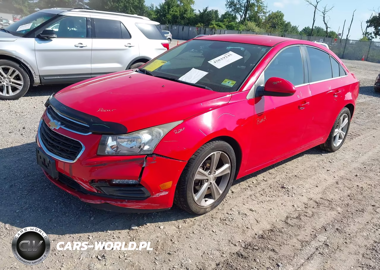 2015 Chevrolet Cruze 2Lt Auto VIN:1G1PE5SB5F7282365 - 2