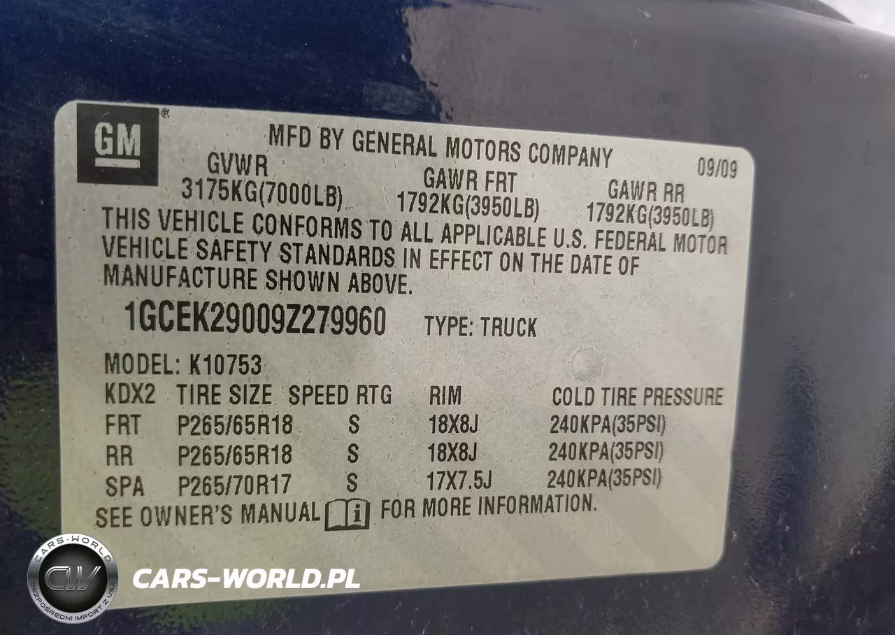 2009 Chevrolet Silverado 1500 Lt VIN:1GCEK29009Z279960 - 9