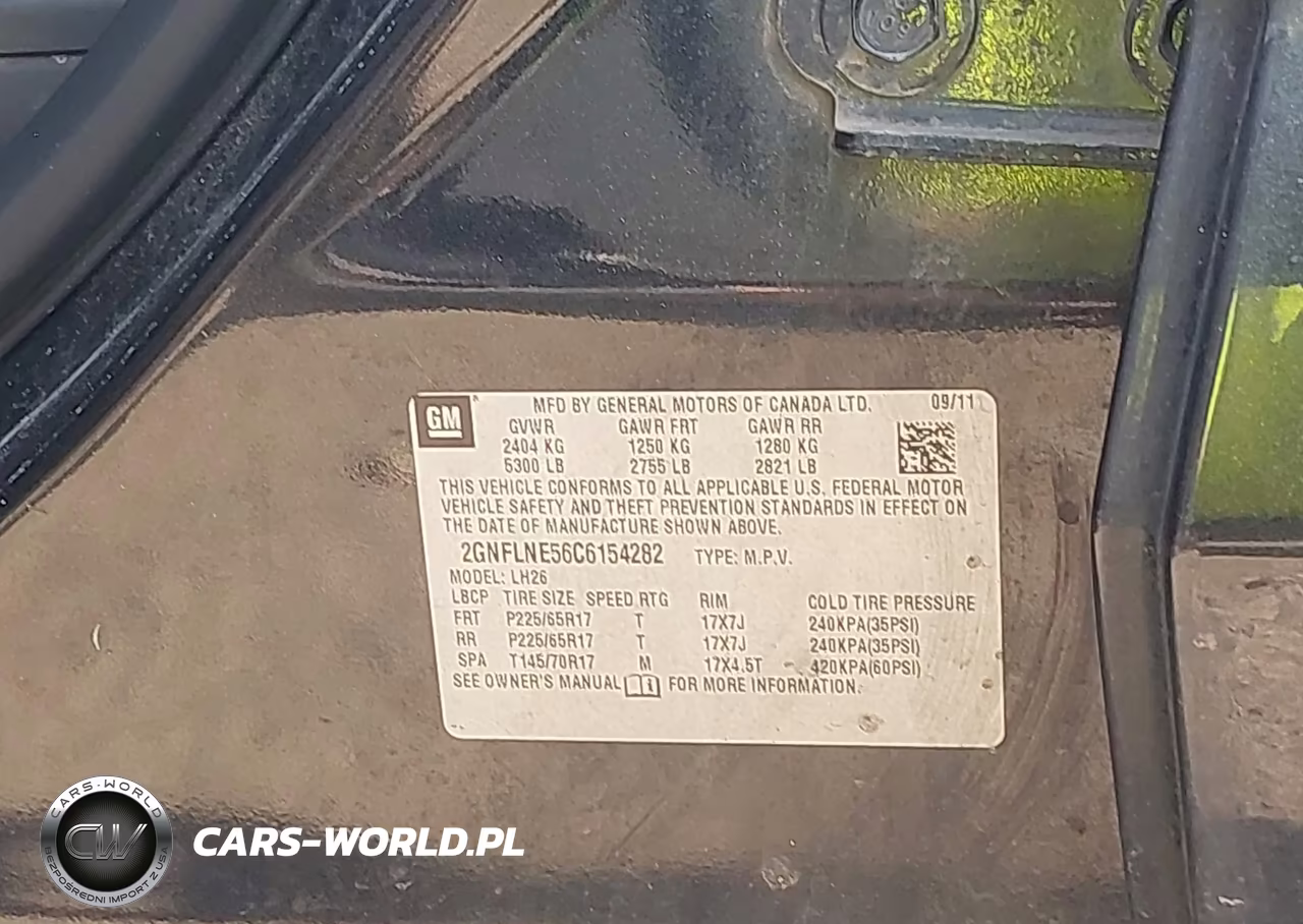 2012 Chevrolet Equinox Lt W-2Lt VIN:2GNFLNE56C6154282 - 9