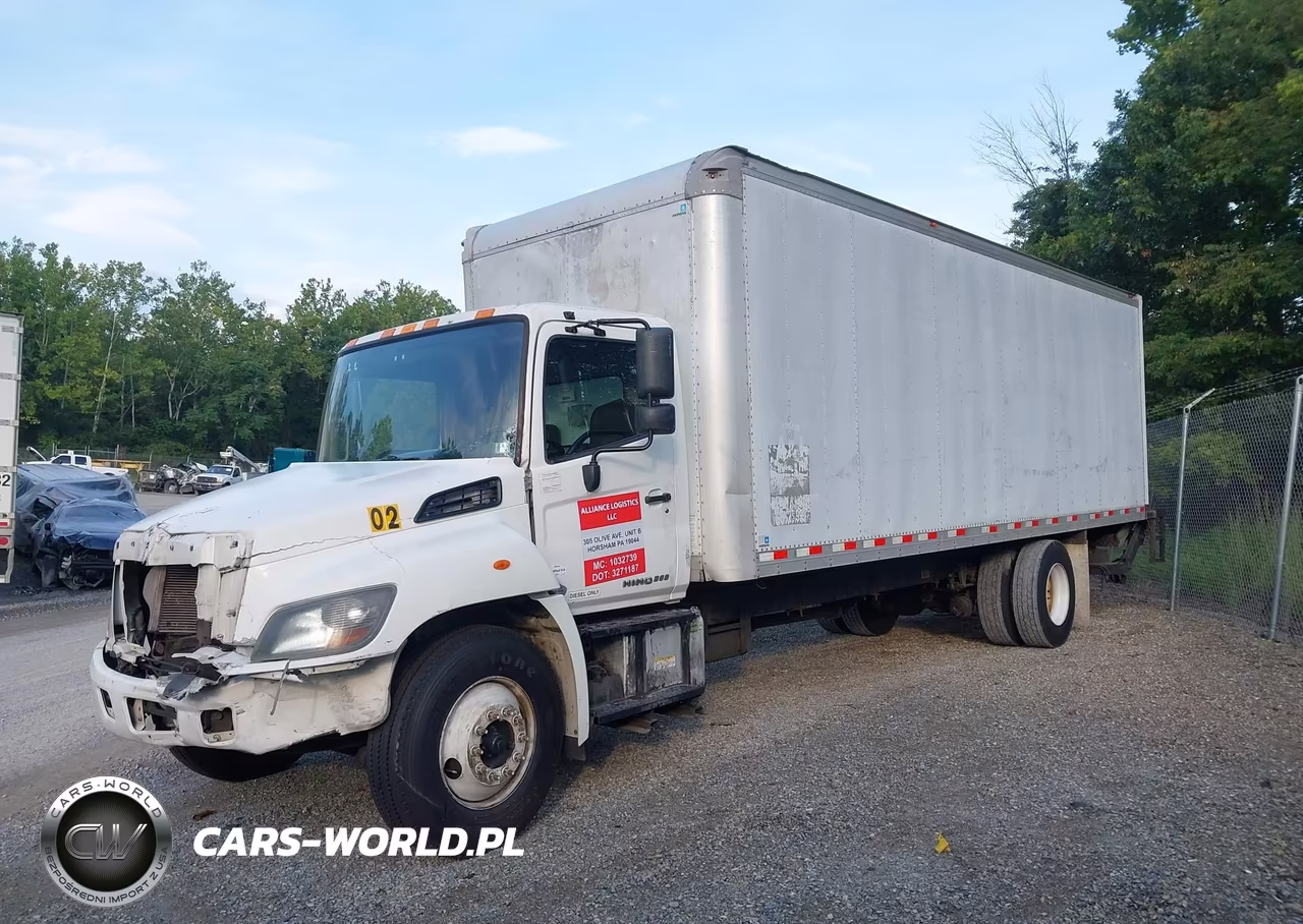2016 Hino 258-268 VIN:5PVNJ8JV6G4S60014 - 2