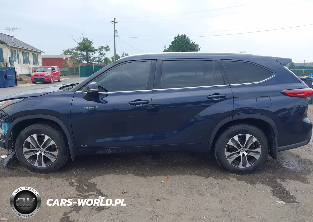 2020 Toyota Highlander Hybrid Xle VIN:5TDHBRCH2LS501430 - 14