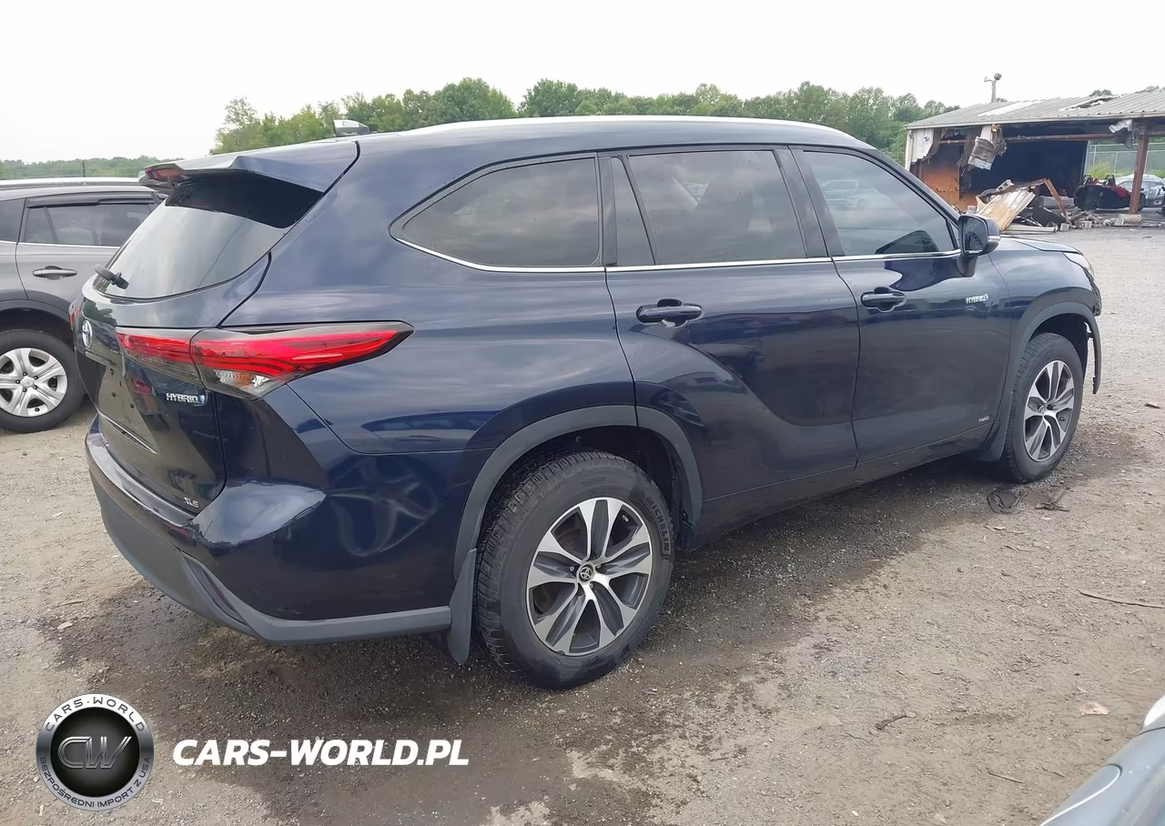 2020 Toyota Highlander Hybrid Xle VIN:5TDHBRCH2LS501430 - 4