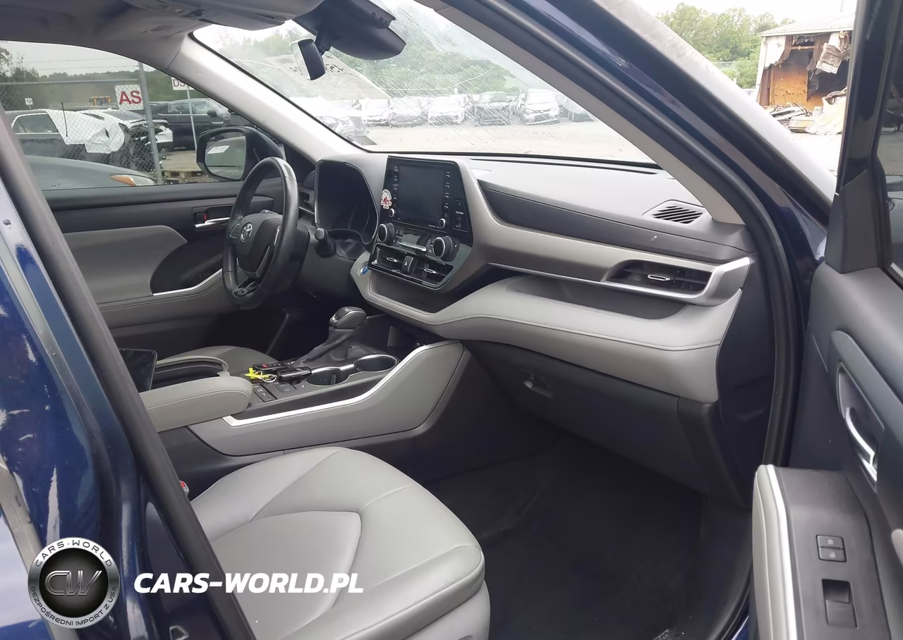 2020 Toyota Highlander Hybrid Xle VIN:5TDHBRCH2LS501430 - 5