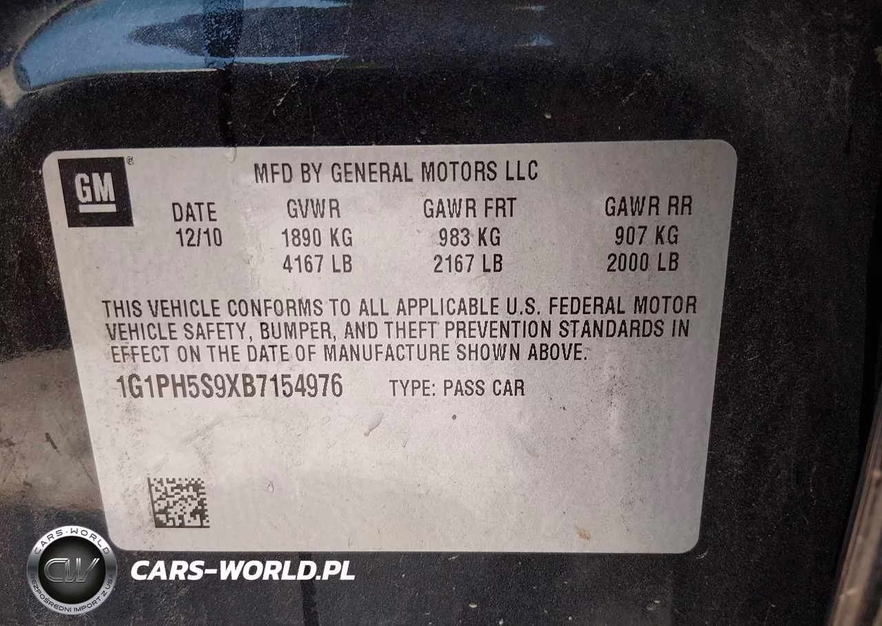 2011 Chevrolet Cruze Ltz VIN:1G1PH5S9XB7154976 - 9