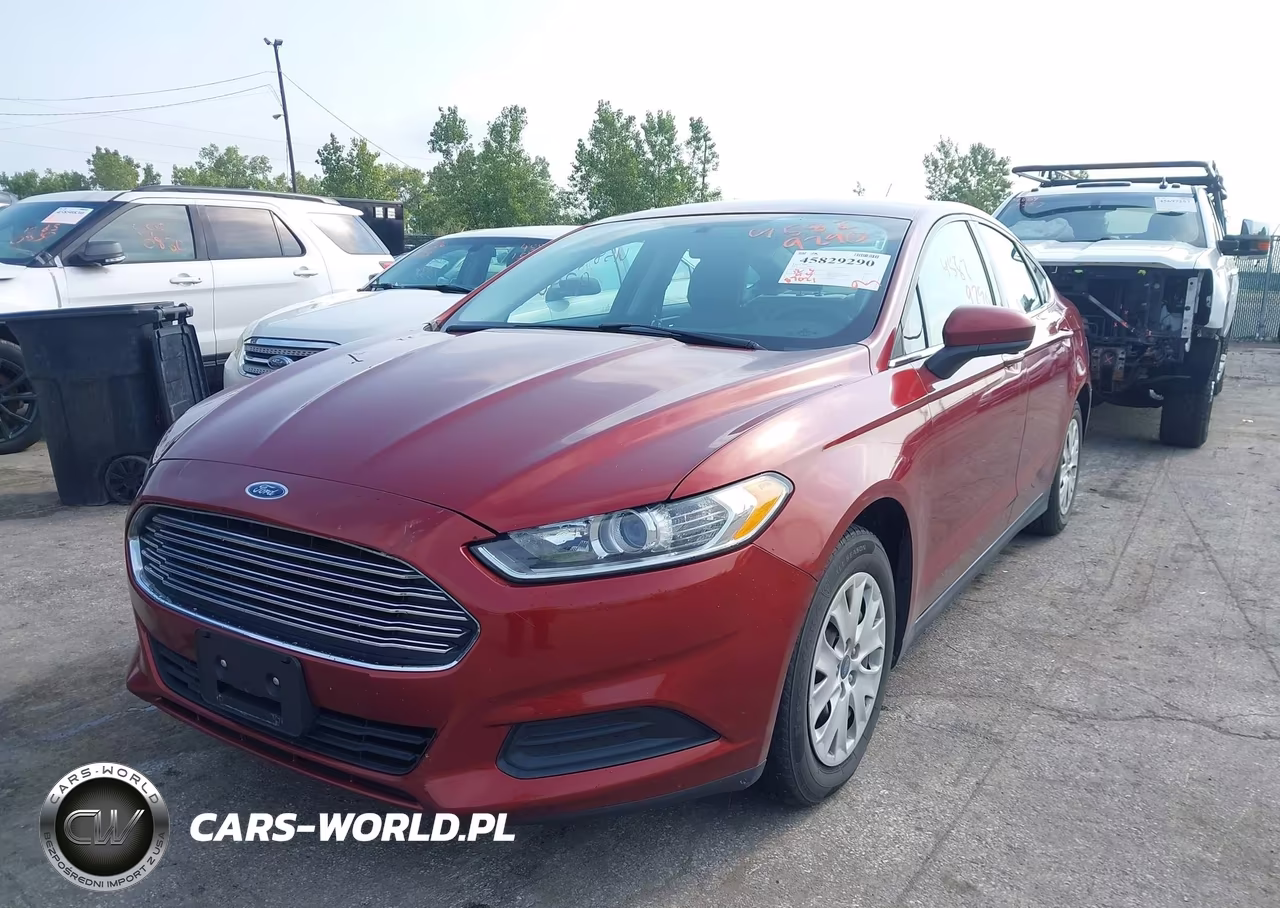2014 Ford Fusion S VIN:3FA6P0G70ER293727 - 2