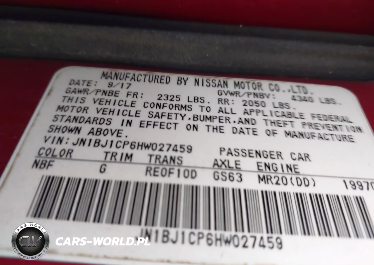 2017 Nissan Rogue Sport S VIN:JN1BJ1CP6HW027459 - 9