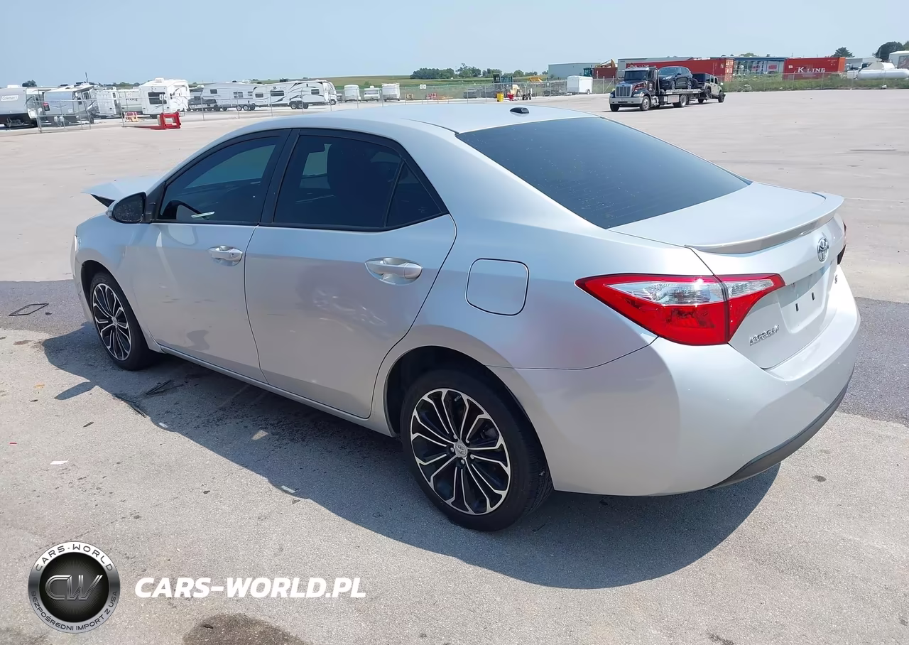 2014 Toyota Corolla S Premium VIN:5YFBURHEXEP051701 - 3