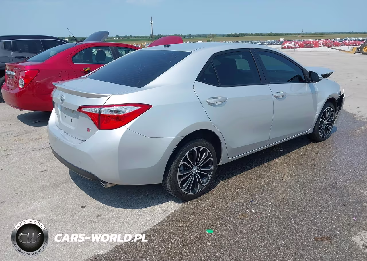 2014 Toyota Corolla S Premium VIN:5YFBURHEXEP051701 - 4