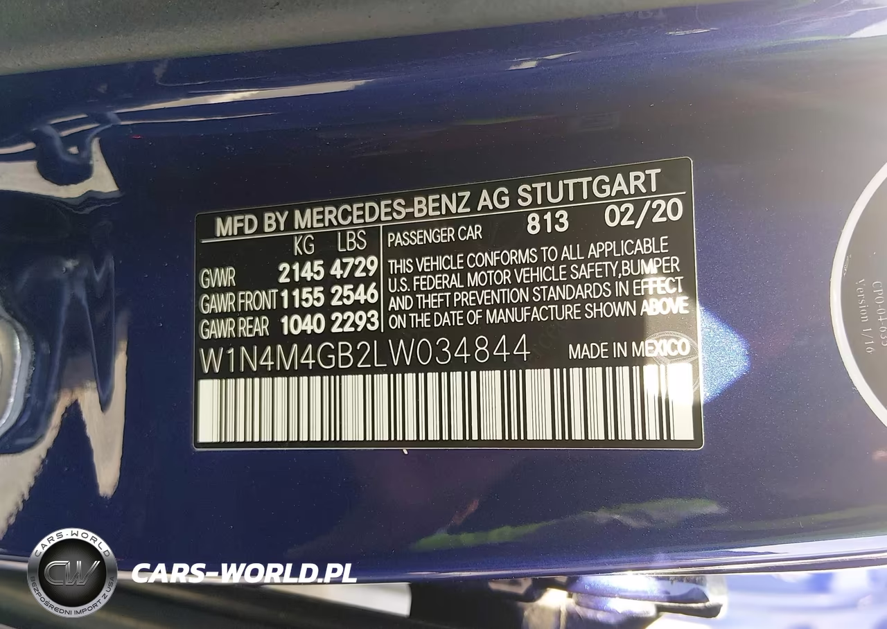 2020 Mercedes-Benz Glb 250 VIN:W1N4M4GB2LW034844 - 9