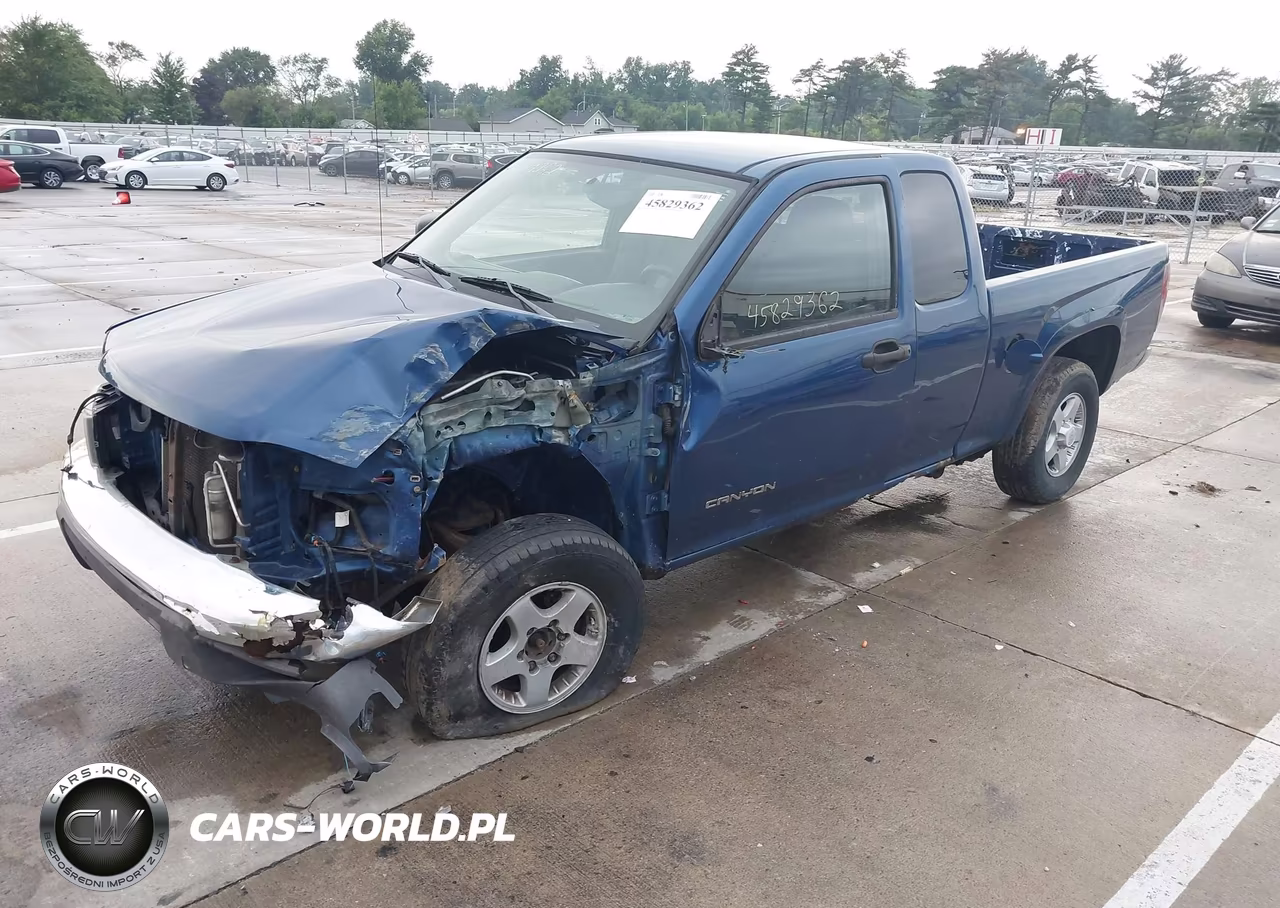 2005 GMC Canyon Sle VIN:1GTDT196258252024 - 2
