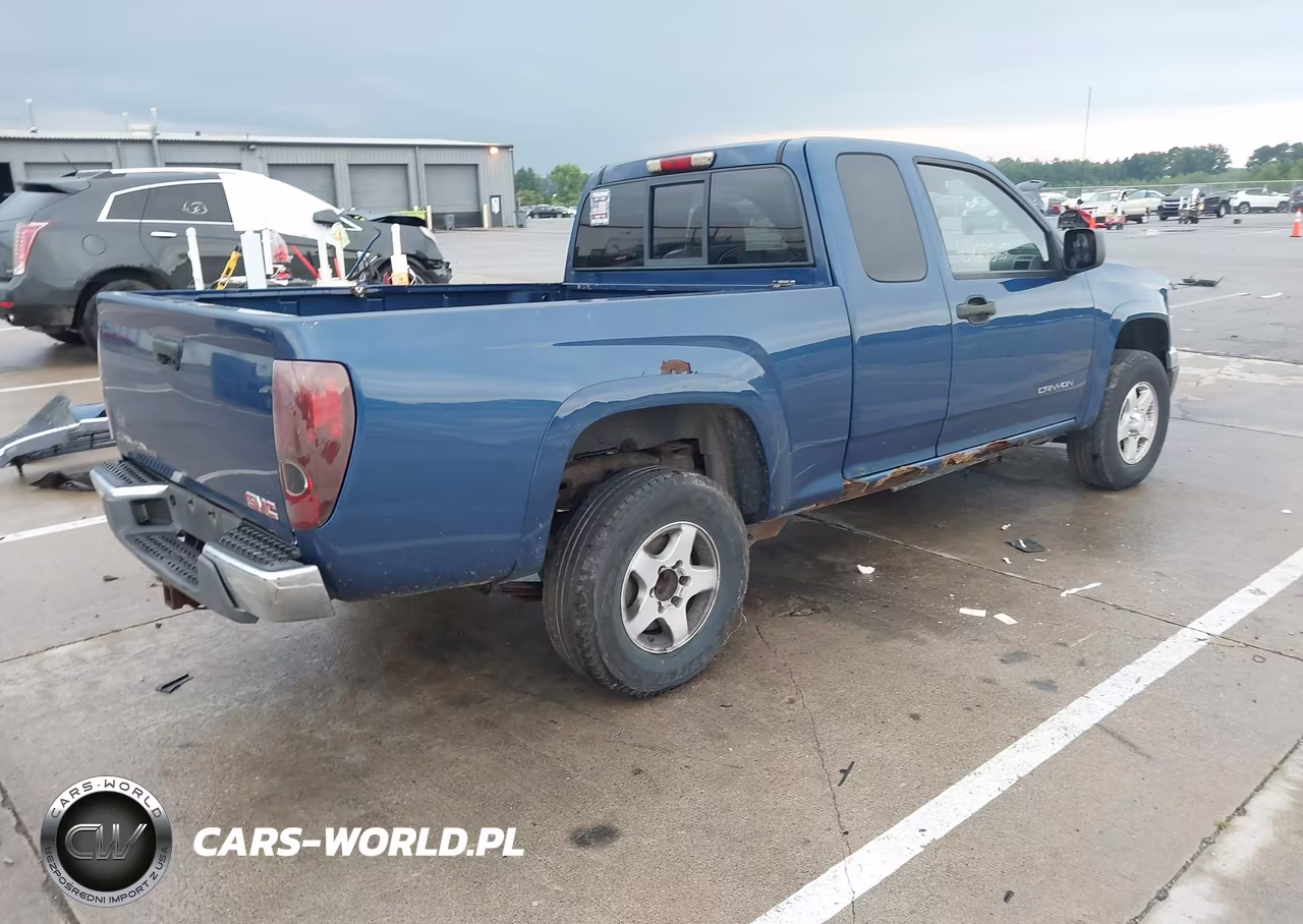 2005 GMC Canyon Sle VIN:1GTDT196258252024 - 4