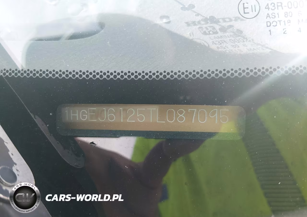 1996 Honda Civic Dx VIN:1HGEJ6125TL087095 - 9