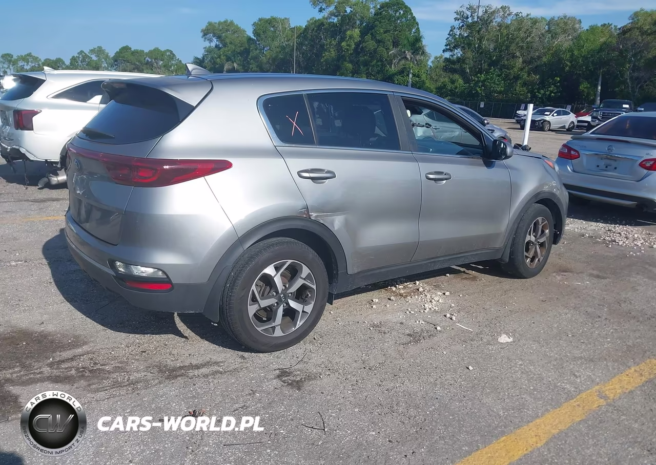 2021 Kia Sportage Lx VIN:KNDPM3AC3M7939380 - 4