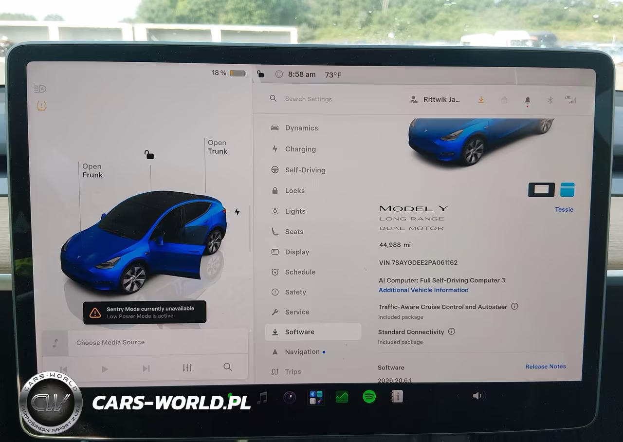 2023 Tesla Model Y Awd-Long Range Dual Motor All-Wheel Drive VIN:7SAYGDEE2PA061162 - 7