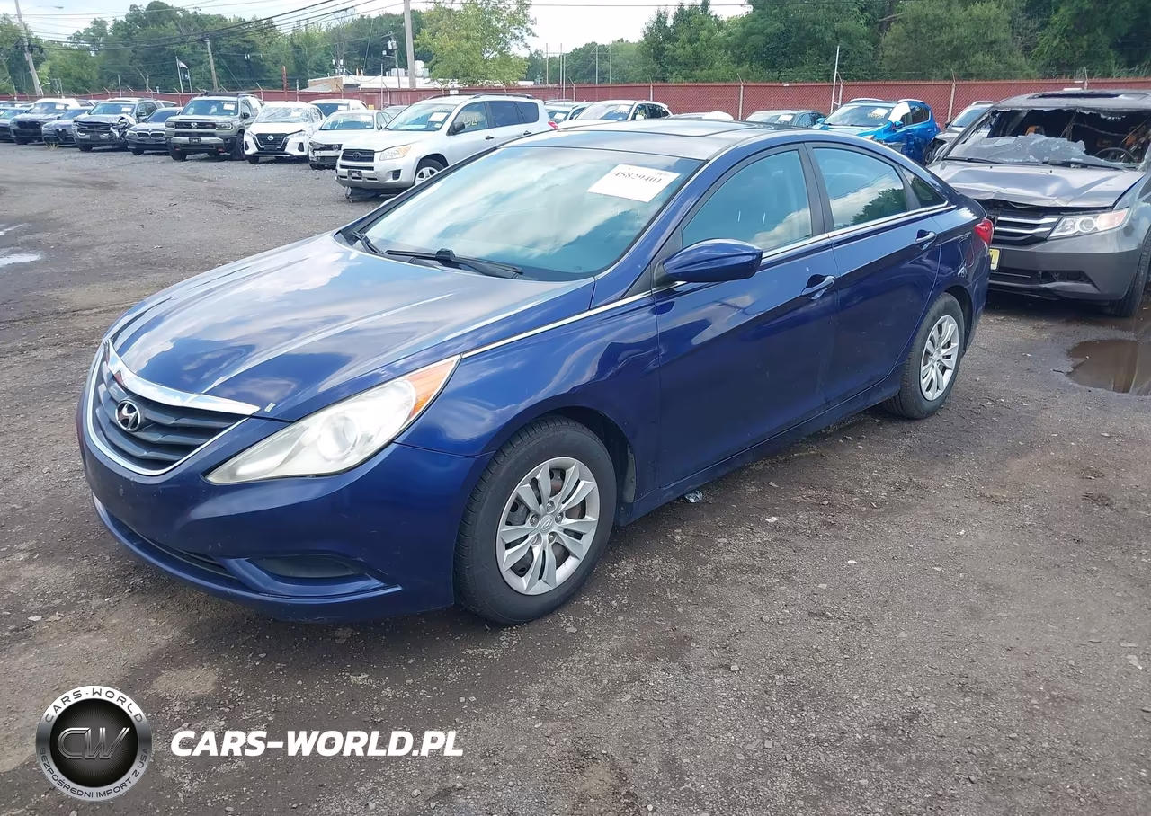 2011 Hyundai Sonata Gls VIN:5NPEB4AC0BH017712 - 2