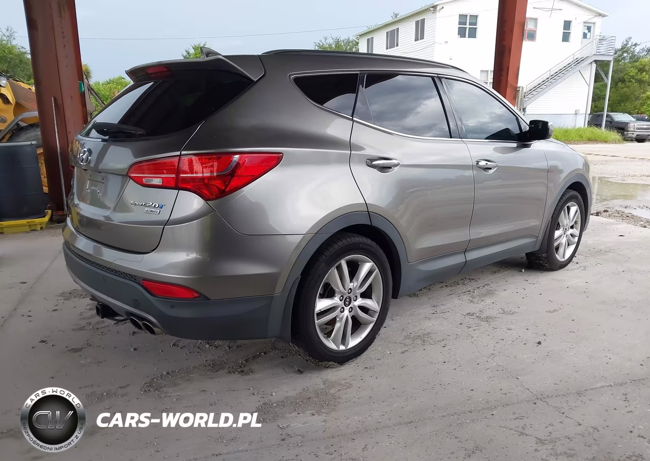 2015 Hyundai Santa Fe Sport 2.0L Turbo VIN:5XYZW4LA4FG293910 - 4