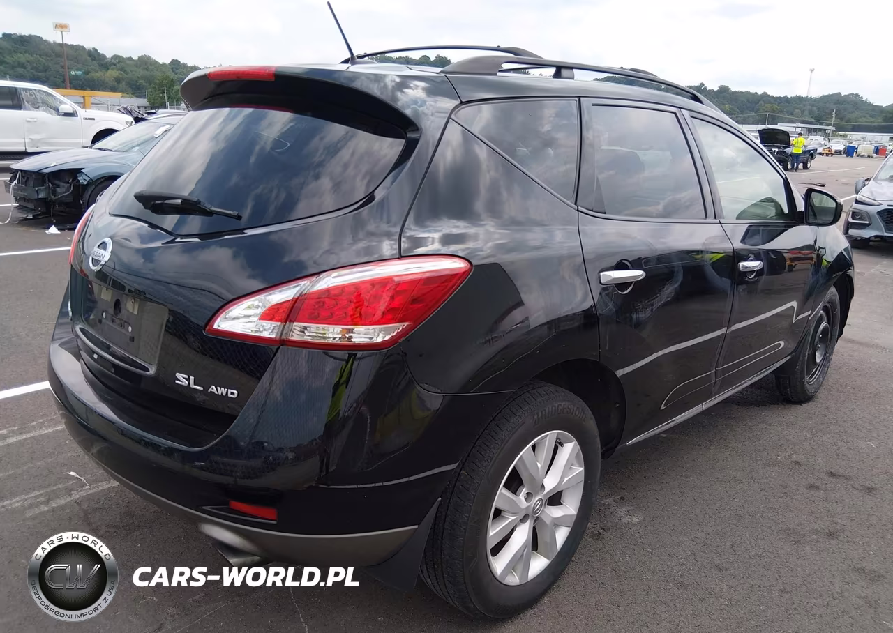 2014 Nissan Murano Sl VIN:JN8AZ1MW5EW518385 - 4