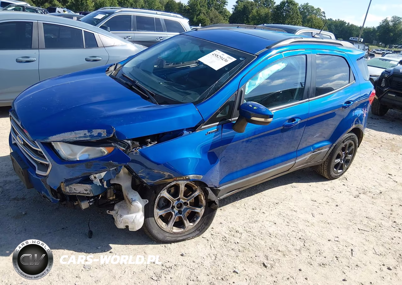2018 Ford Ecosport Se VIN:MAJ3P1TE9JC221348 - 2
