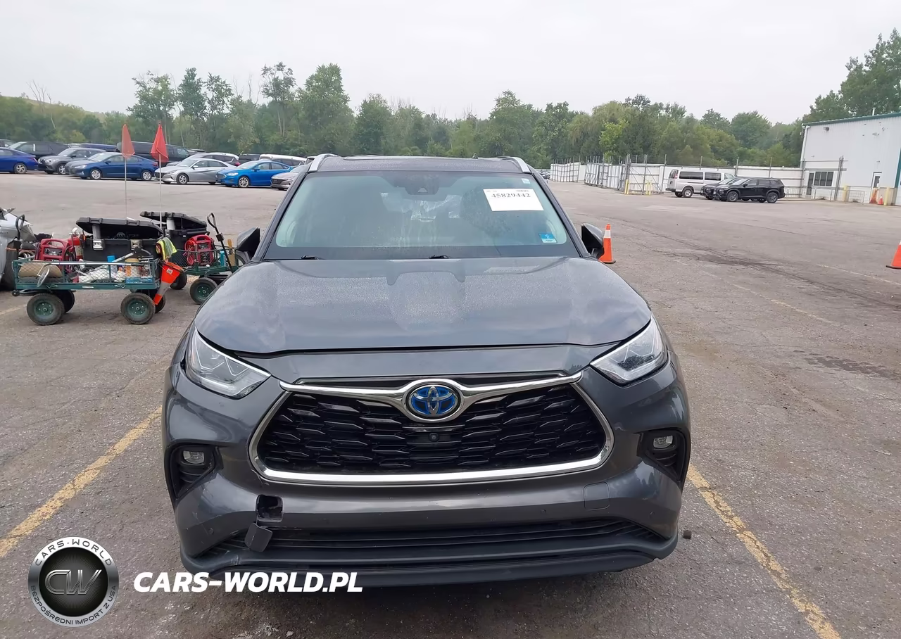2021 Toyota Highlander Hybrid Limited VIN:5TDXBRCH0MS020203 - 12