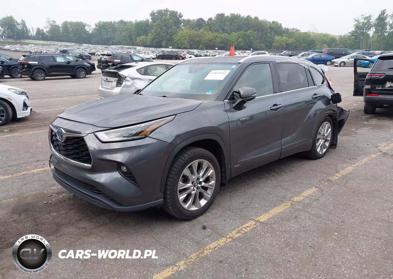 2021 Toyota Highlander Hybrid Limited VIN:5TDXBRCH0MS020203 - 2