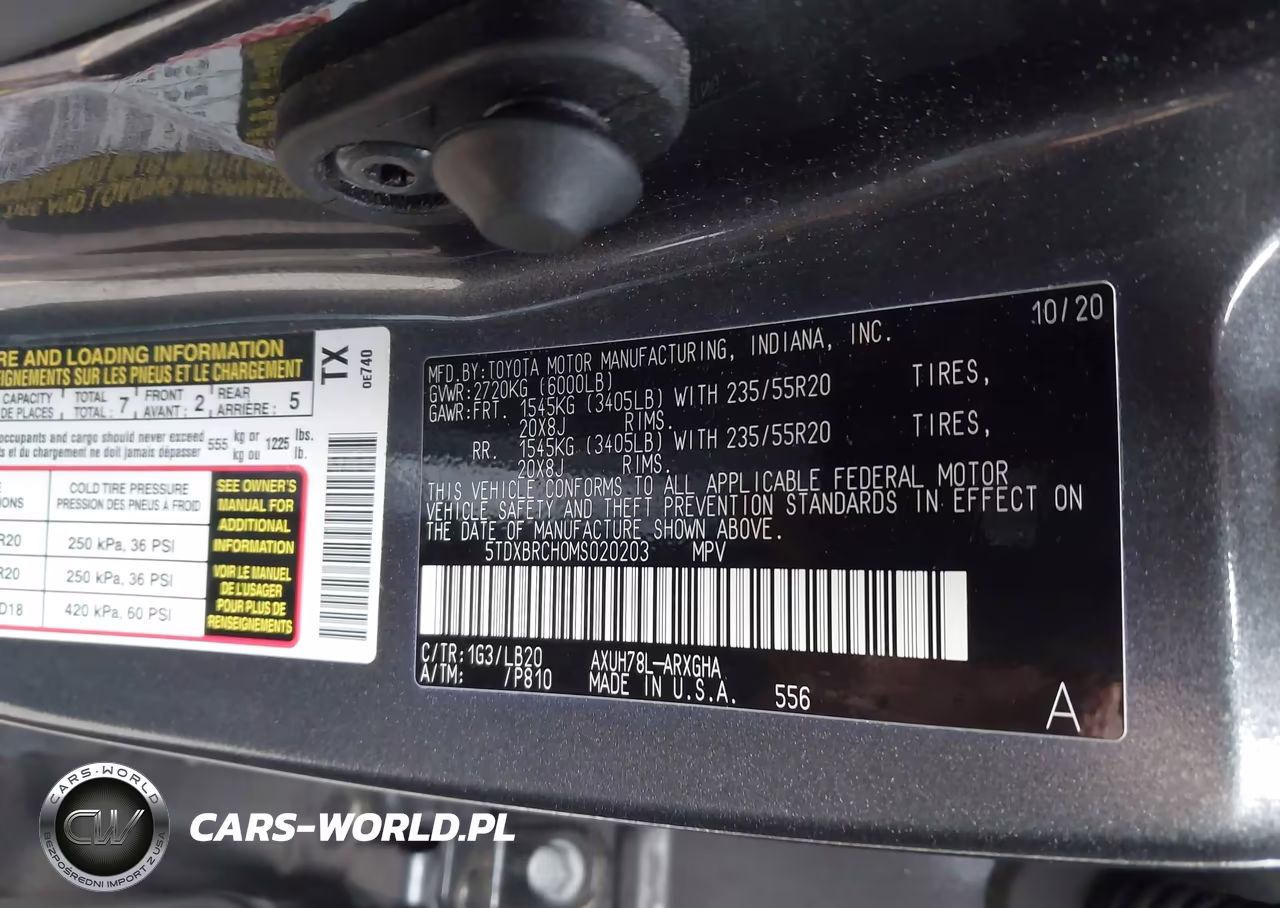2021 Toyota Highlander Hybrid Limited VIN:5TDXBRCH0MS020203 - 9
