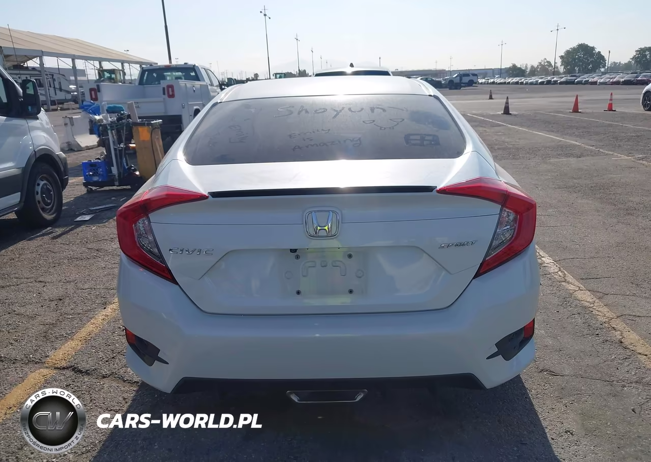 2020 Honda Civic Sport VIN:2HGFC2F89LH591537 - 17