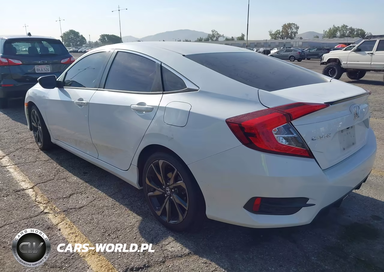 2020 Honda Civic Sport VIN:2HGFC2F89LH591537 - 3