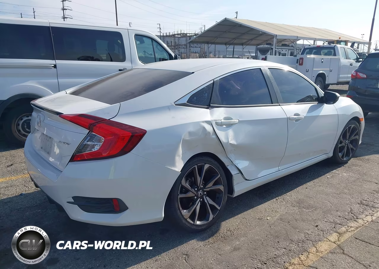 2020 Honda Civic Sport VIN:2HGFC2F89LH591537 - 4