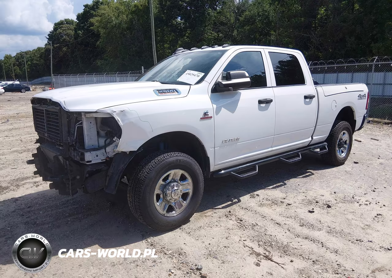 2021 Ram 2500 Tradesman 4X4 6'4 Box VIN:3C6UR5CLXMG583079 - 2