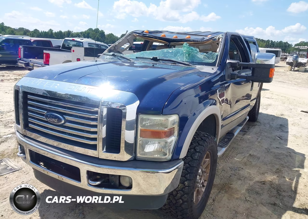 2008 Ford Super Duty F-350 Srw Lariat VIN:1FTWW31R68EC89701 - 2