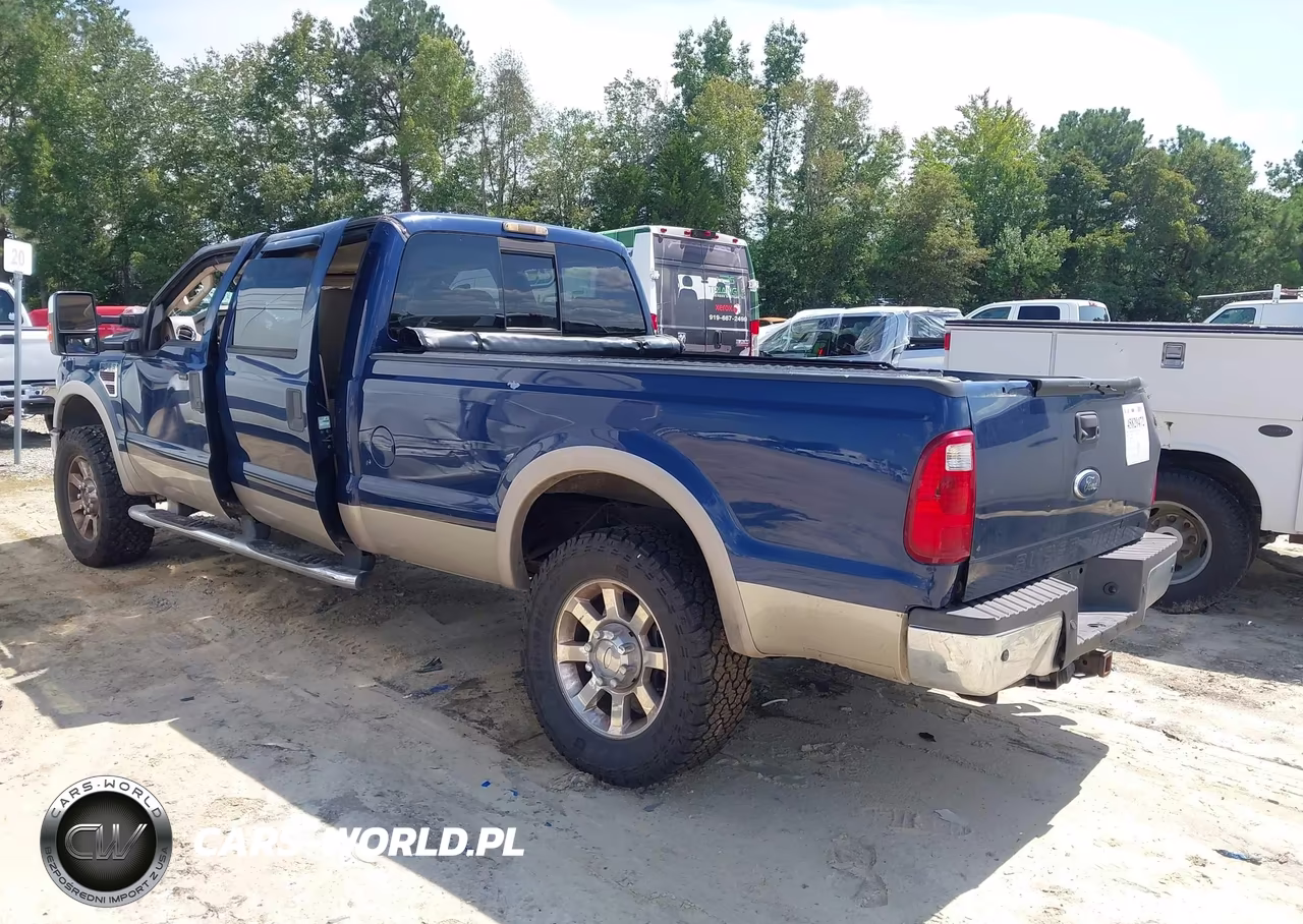 2008 Ford Super Duty F-350 Srw Lariat VIN:1FTWW31R68EC89701 - 3