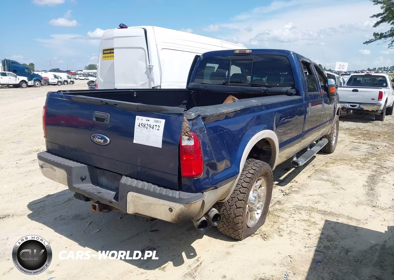 2008 Ford Super Duty F-350 Srw Lariat VIN:1FTWW31R68EC89701 - 4