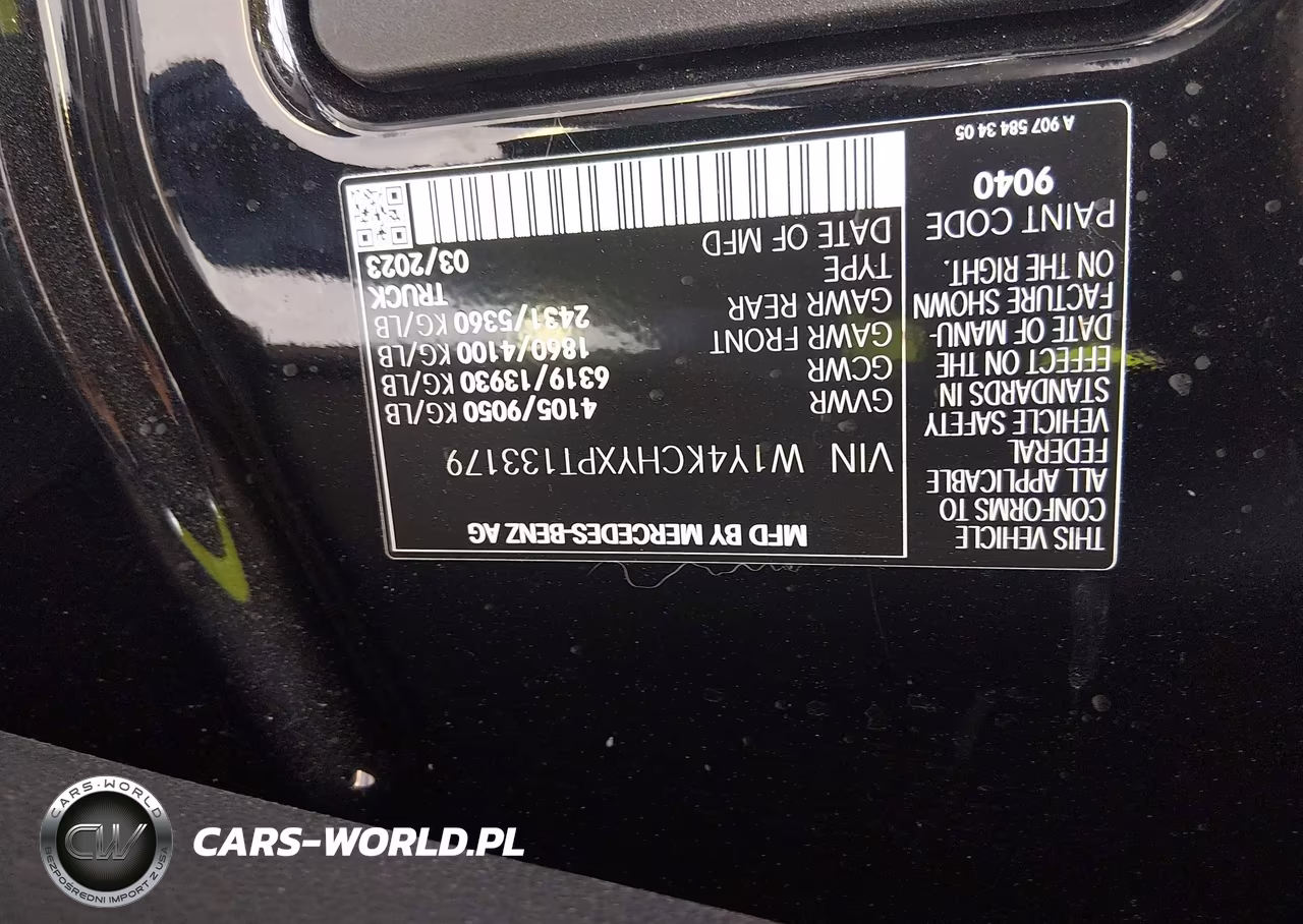 2023 Mercedes-Benz Sprinter 2500 High Roof 4-Cyl Diesel VIN:W1Y4KCHYXPT133179 - 9