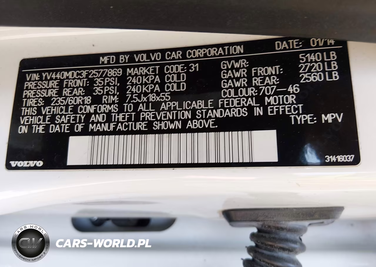 2015 Volvo Xc60 T5 Premier Plus VIN:YV440MDC3F2577869 - 9