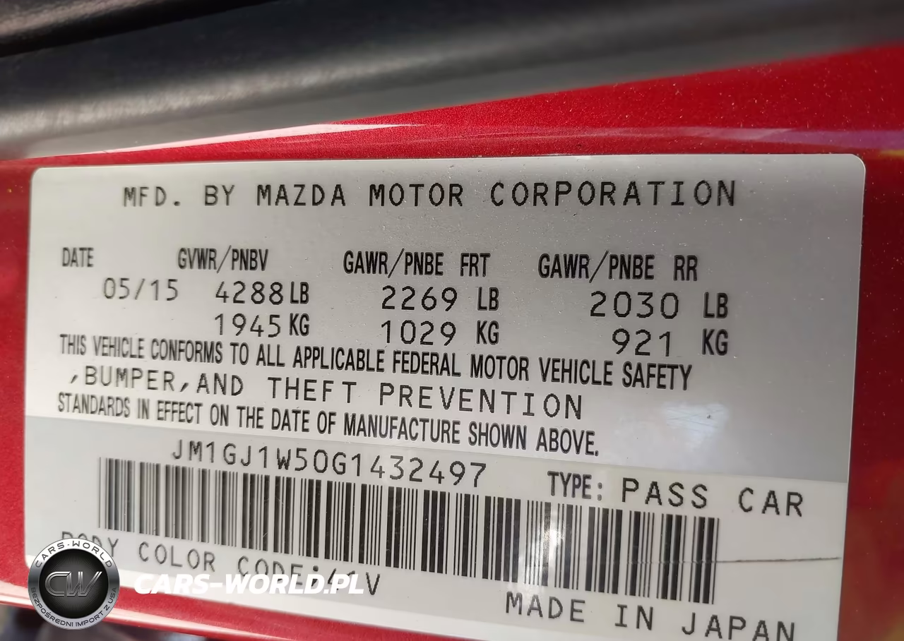 2016 Mazda Mazda6 I Grand Touring VIN:JM1GJ1W50G1432497 - 9